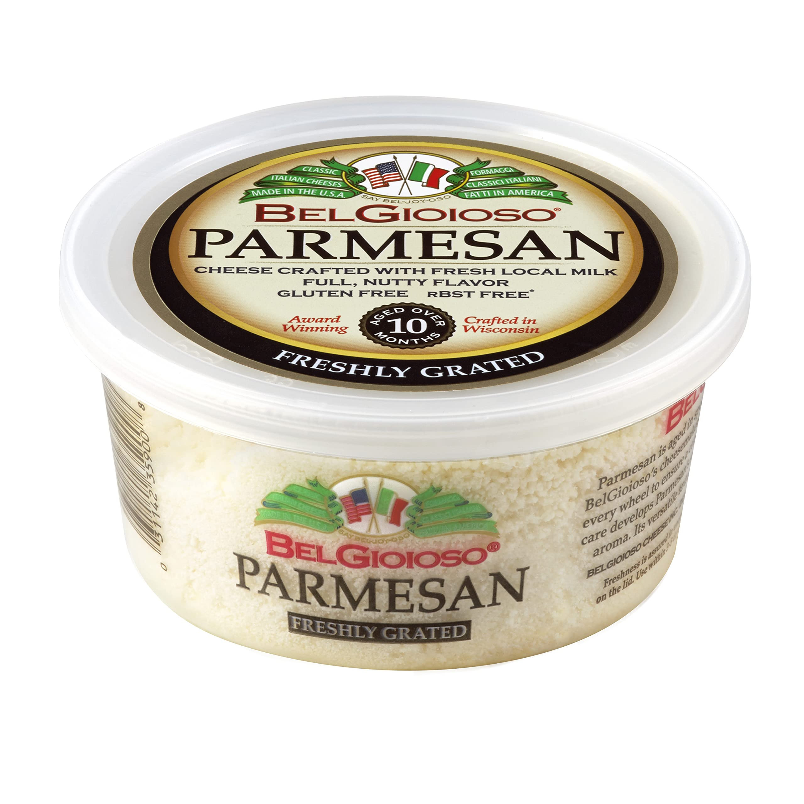 Belgioioso, Parmesan, Grated, 5 oz | Amazon (US)