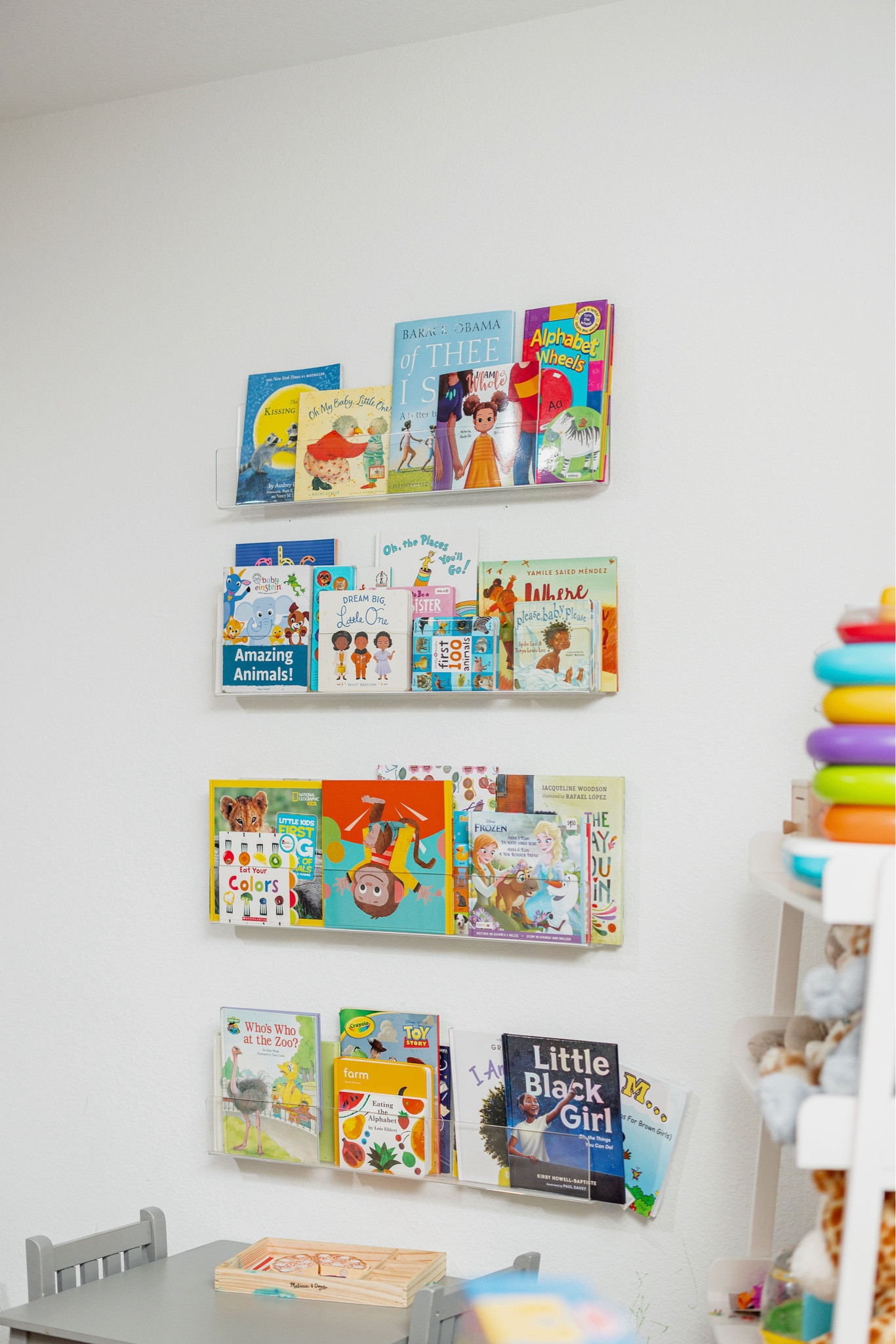 Kids bookshelf! Their library is growing so fast! Books make a great gift for their learning minds!

#LTKhome #LTKfindsunder50 #LTKkids