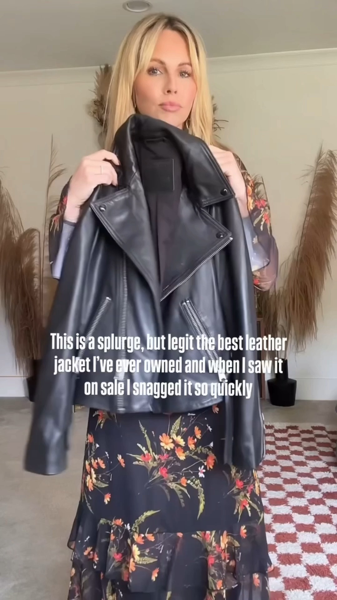 This leather jacket is everything. It was a splurge, but it’s been worth every penny 😍🖤 linked the dress as well! 

#splurge #fallfashion #winterfashion #jacket

#LTKSeasonal #LTKOver40 #LTKootd
