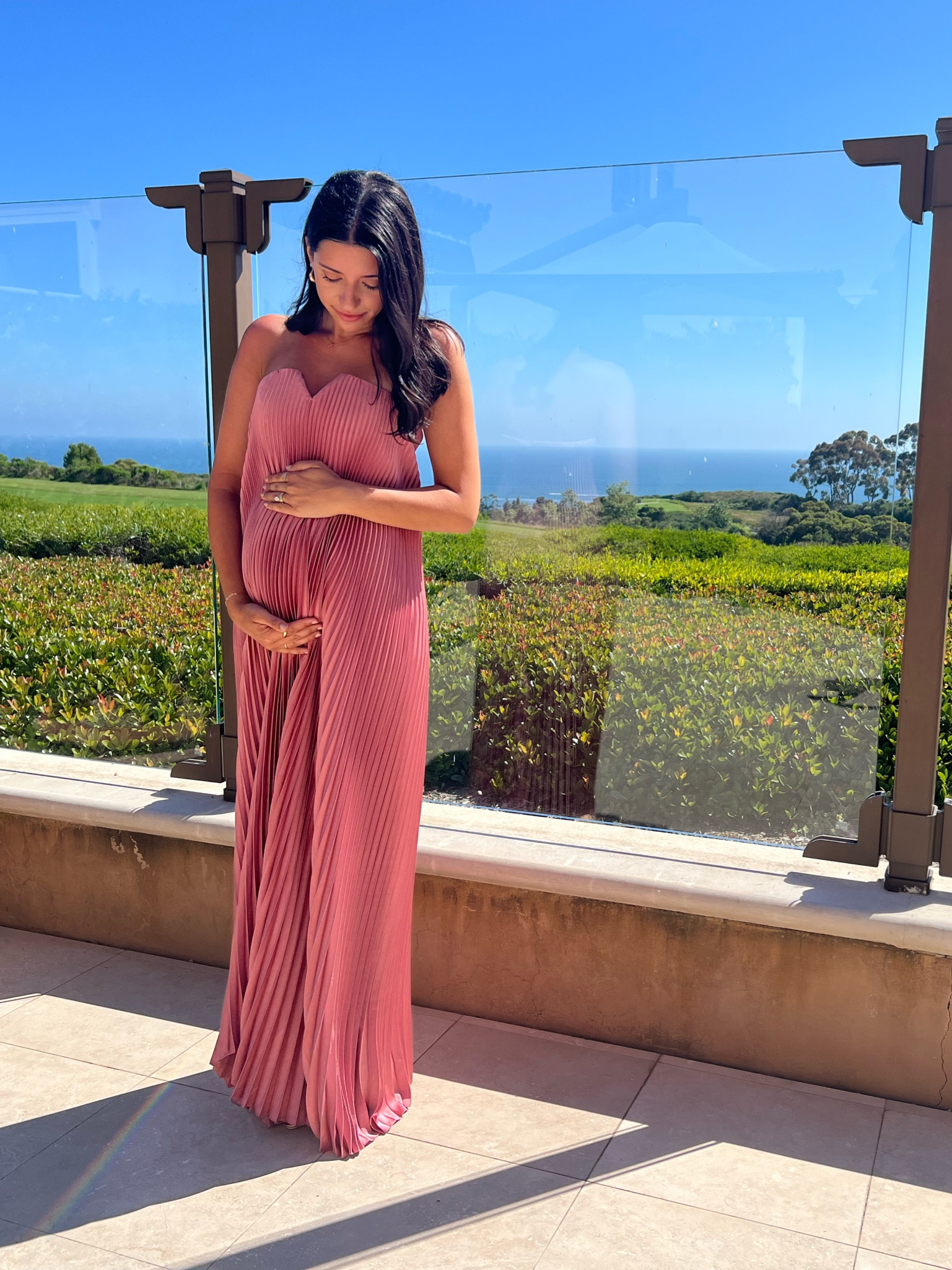 Maternity friendly black tie gown! 

#LTKWedding