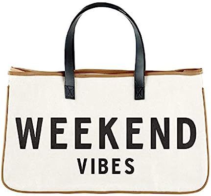 Santa Barbara Designs Hold Everything Tote Bag, 20" x 11", Weekend Vibes | Amazon (US)