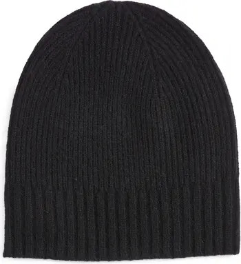 Rib Cashmere Beanie | Nordstrom