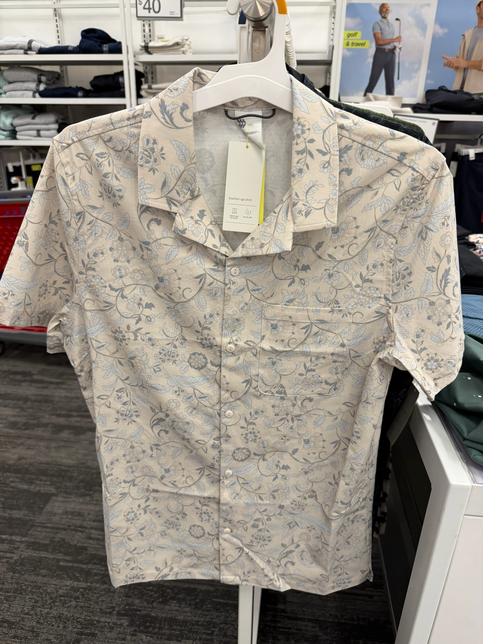 This All In Motion button-down is giving expensive resort wear! Perfect for vacations, summer dinners, golf trips, and weekend plans.

summer dresses, bathing suits, business casual workwear, wedding guest dress summer, plus size fashion, country concert, Target Finds, Mens Fashion, All In Motion, Target Circle Week 

 #LTKootd #LTKSeasonal #LTKMens