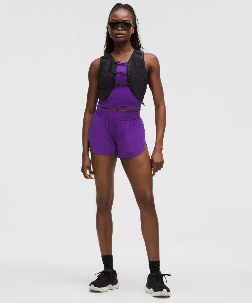 Fast and Free High-Rise Classic-Fit Split Short 3" | lululemon UK