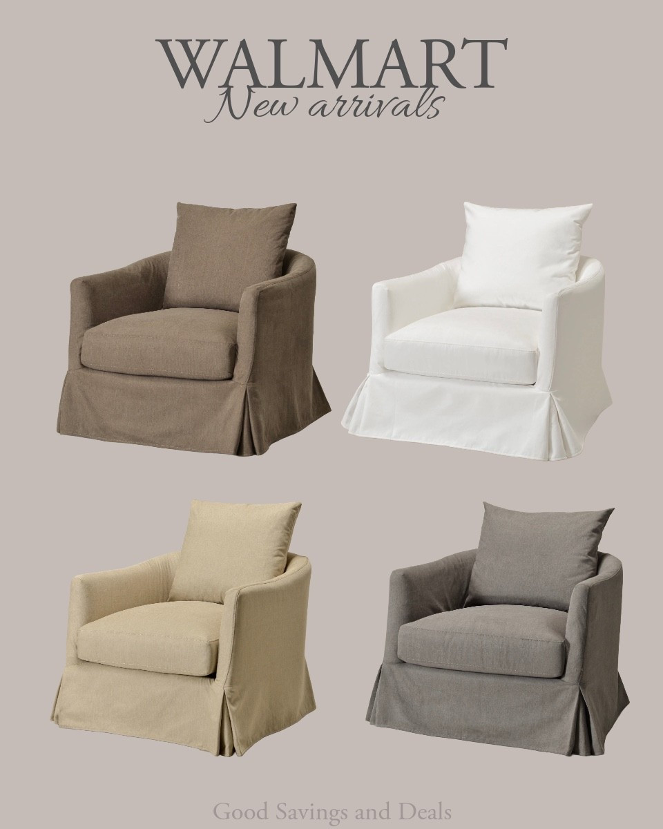 These new armchairs just dropped at Walmart. Swivel accent chairs. Living room, bedroom, office furniture. Upholstered accent. Hair.

#LTKHome