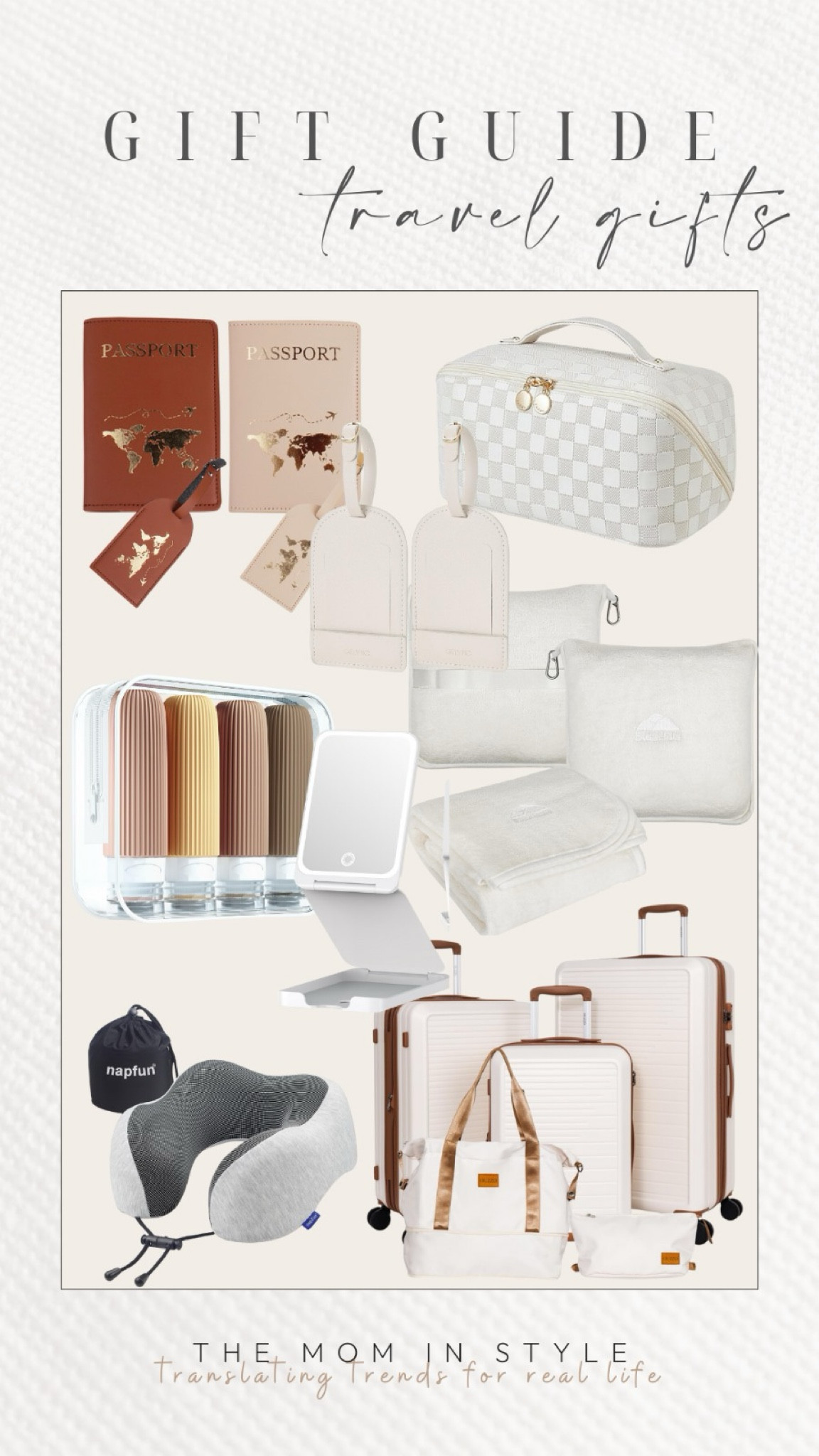 Holiday gift ideas, travel gift ideas 

#LTKGiftGuide #LTKFindsUnder100 #LTKFindsUnder50