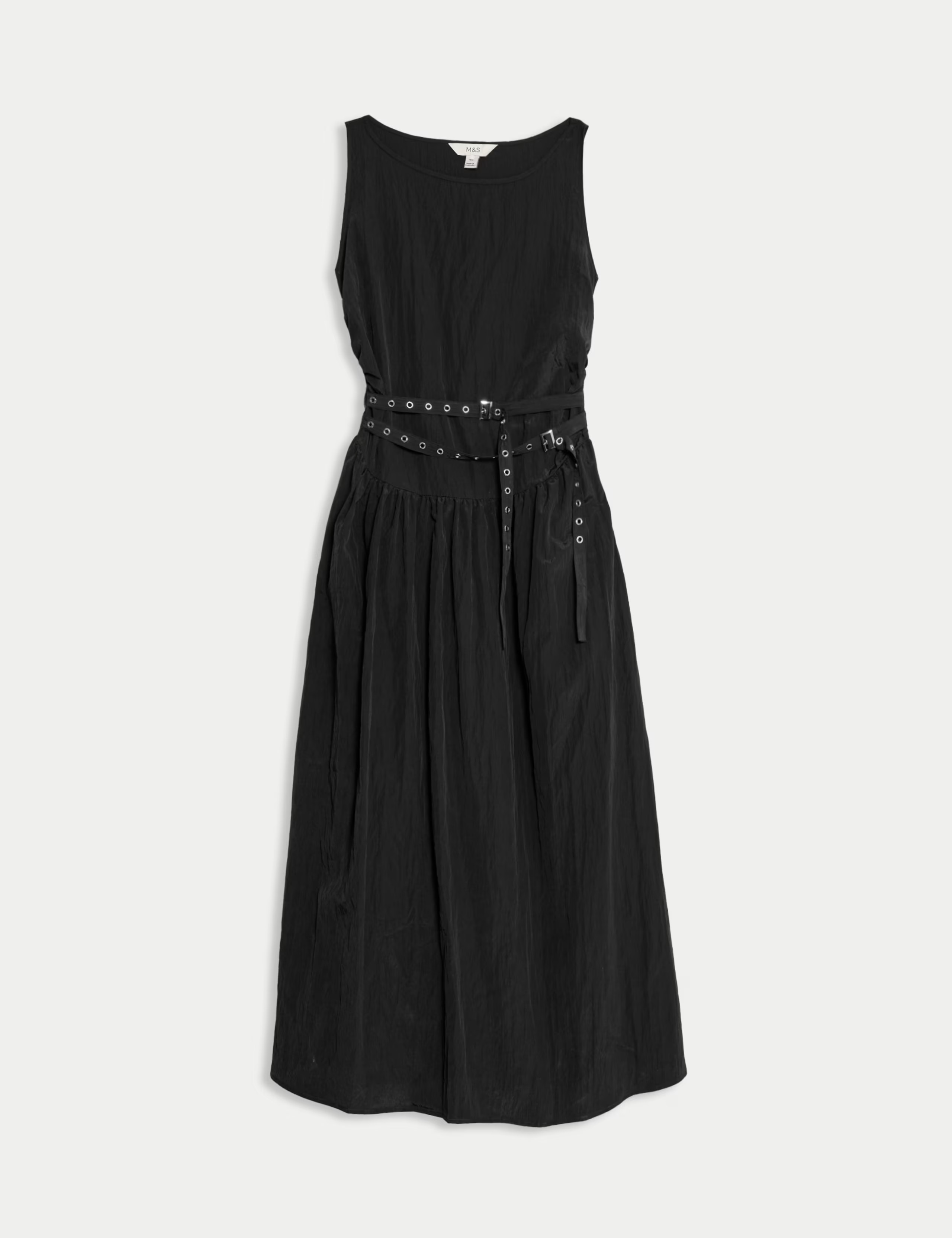 Belted Midaxi Waisted Dress | M&S Collection at M&S | Marks & Spencer (UK)