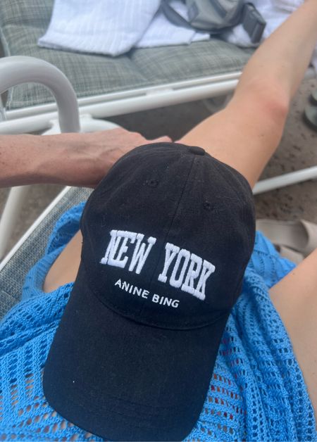Most favorite baseball cap. Love this black anine bing New York hat

#LTKFindsUnder100 #LTKU #LTKOver40