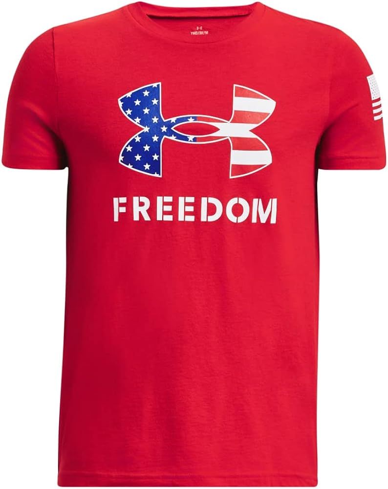 Under Armour boys Freedom Logo T-Shirt | Amazon (US)