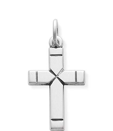 James Avery Jewelry Small Plain Latin Cross Charm - Sterling Silver | Dillard's