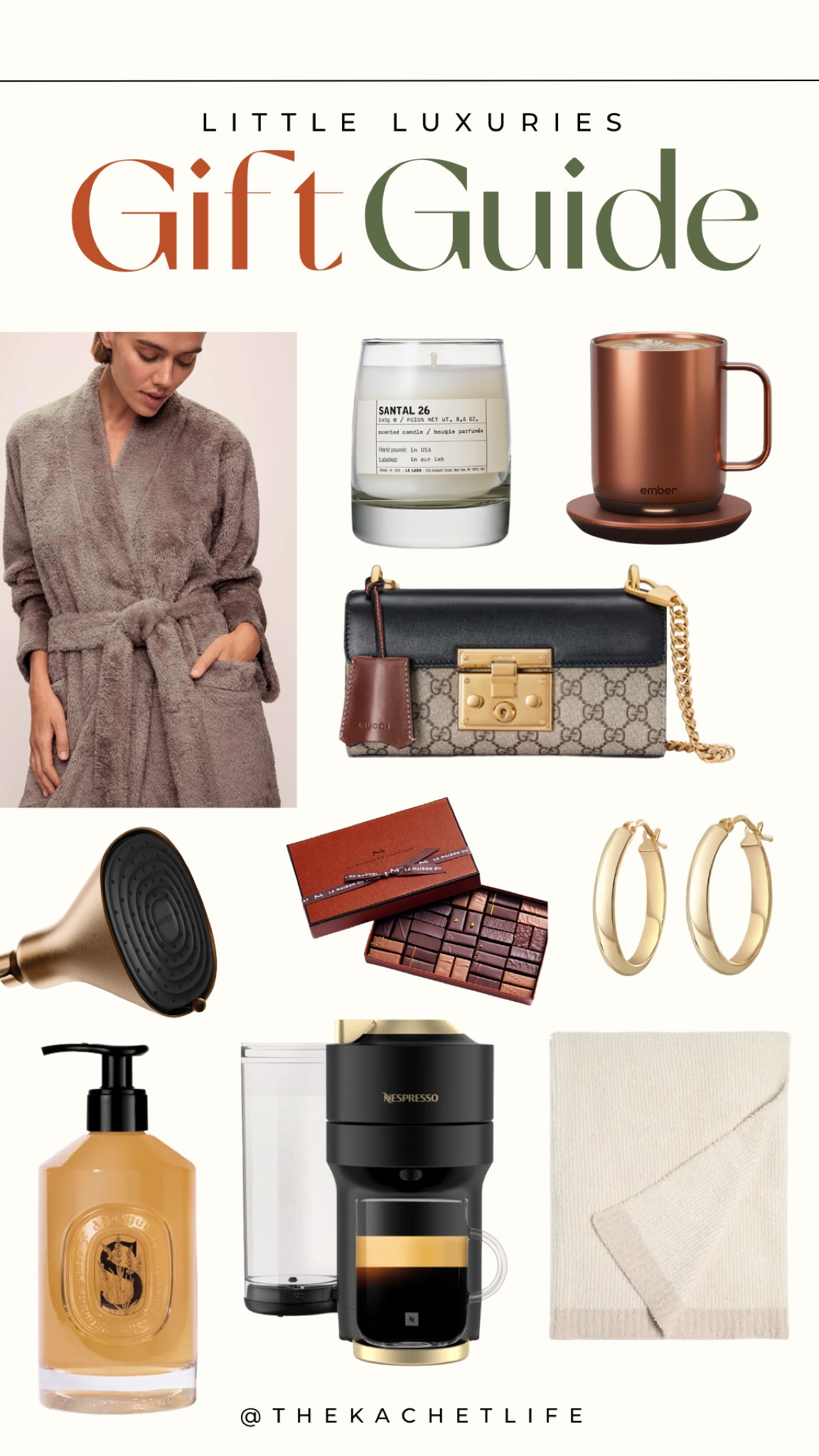 Sometimes, the smallest things make the biggest impact. This guide is filled with thoughtful indulgences—perfect for the ones who deserve a little pampering, a touch of elegance, or simply a moment of joy. Luxe doesn’t have to be big—it’s in the details! 

#LTKHoliday #LTKGiftGuide #LTKCyberWeek