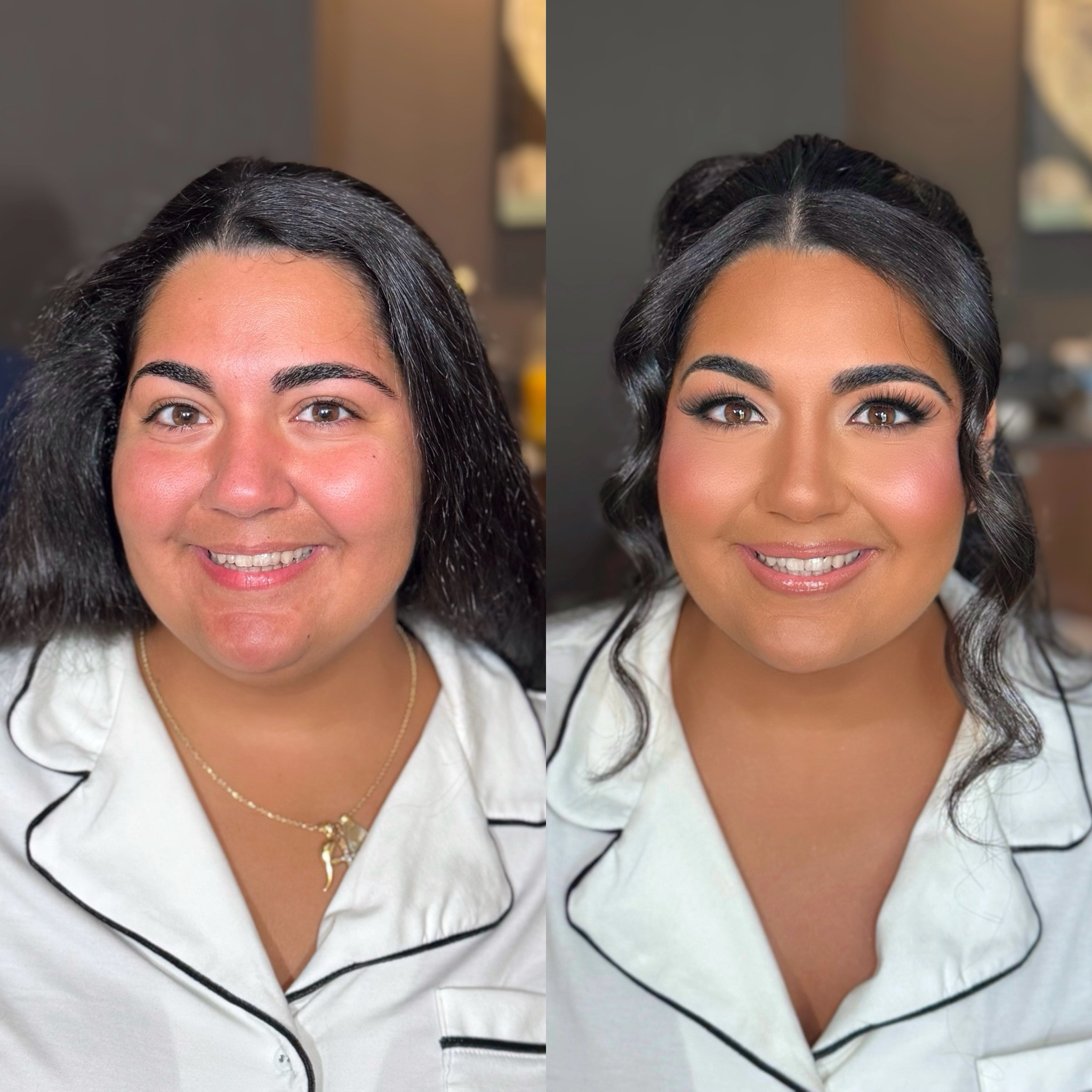 Before/After Bridal Glam🤍✨

#LTKBeauty