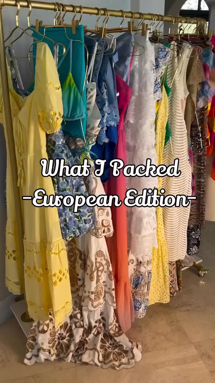What i packed for a European vacation 💕

#LTKdayinmylife #LTKootd #LTKgrwm