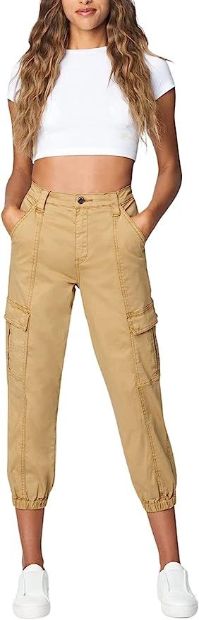 [BLANKNYC] Womens Jogger with Utility Pockets, Comfortable & Casual Pants, Honor ROLL | Amazon (US)