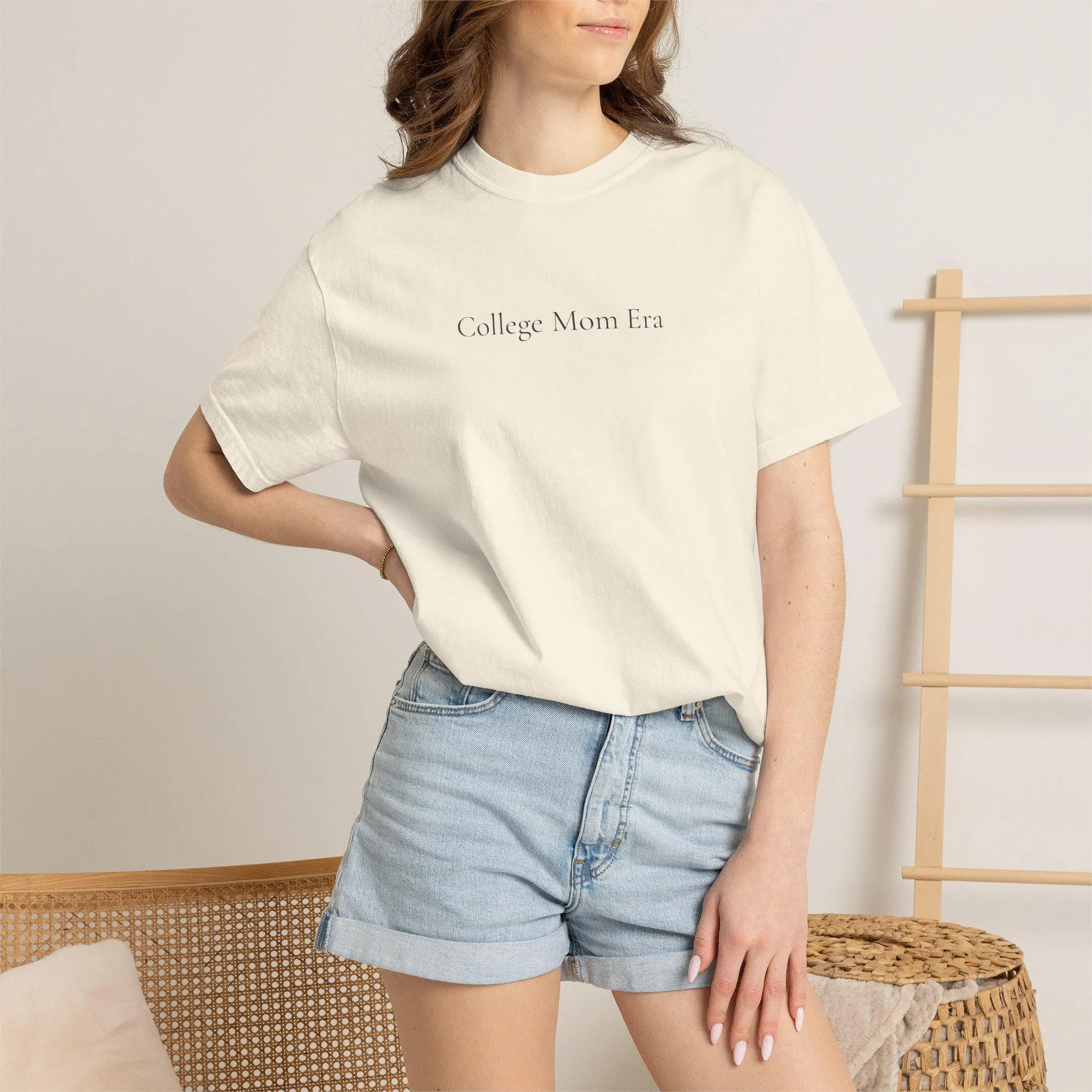 College Mom Era Shirt | Relaxed Fit Garment-Dyed Tee | Etsy (Global)