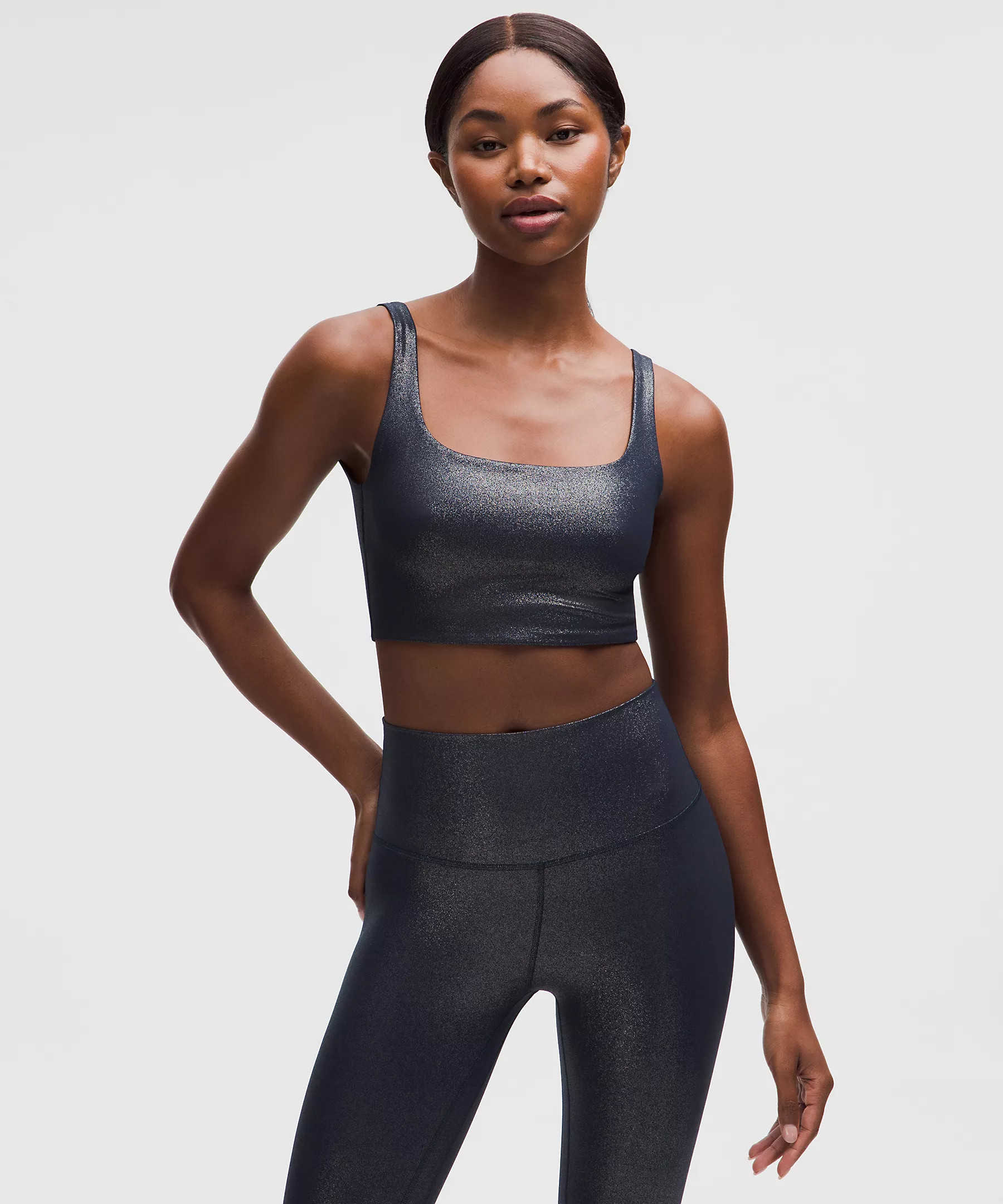 Bend This Scoop and Square Bra Light Support, A–C Cups *Shine | Women's Bras | lululemon | Lululemon (US)