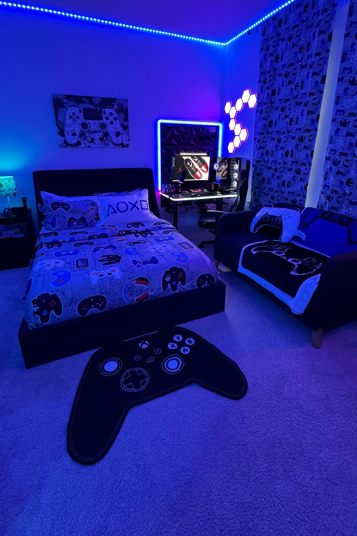 Amir’s gaming bedroom decor 

#LTKKids #LTKMens #LTKHome