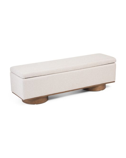 54in Storage Goodwin Bench | TJ Maxx