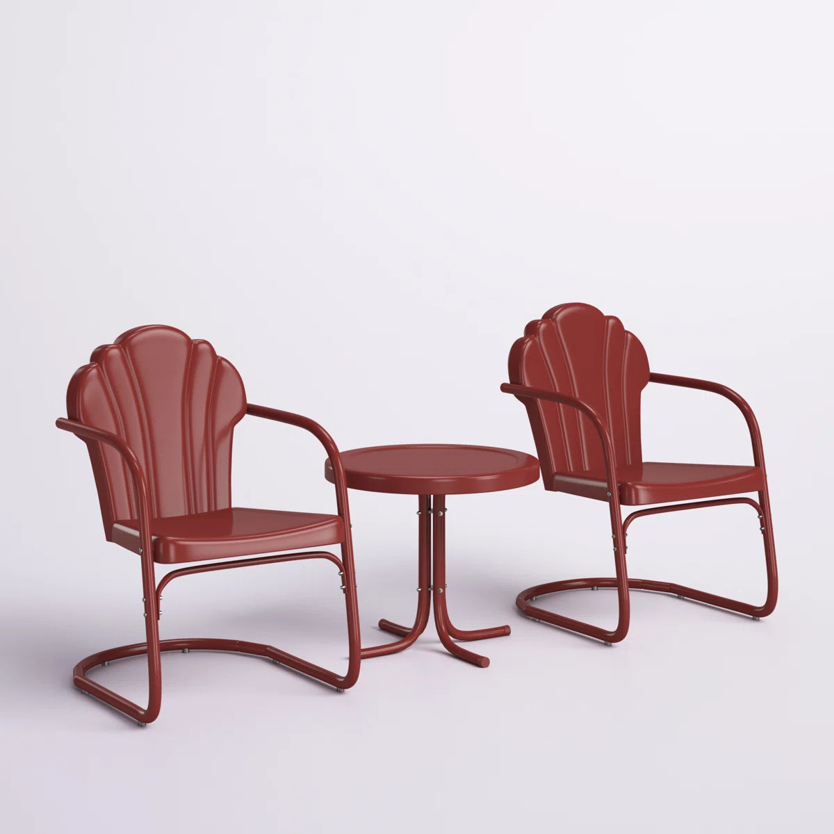 This 3-piece outdoor seating group creates the ideal locale for your morning coffee or a casual m... | Wayfair North America