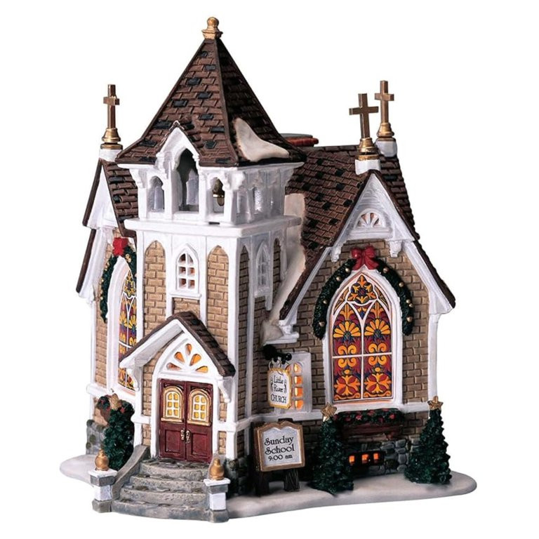 Christmas Village Little River Church Battery Operated Led - 45069 | Walmart (US)