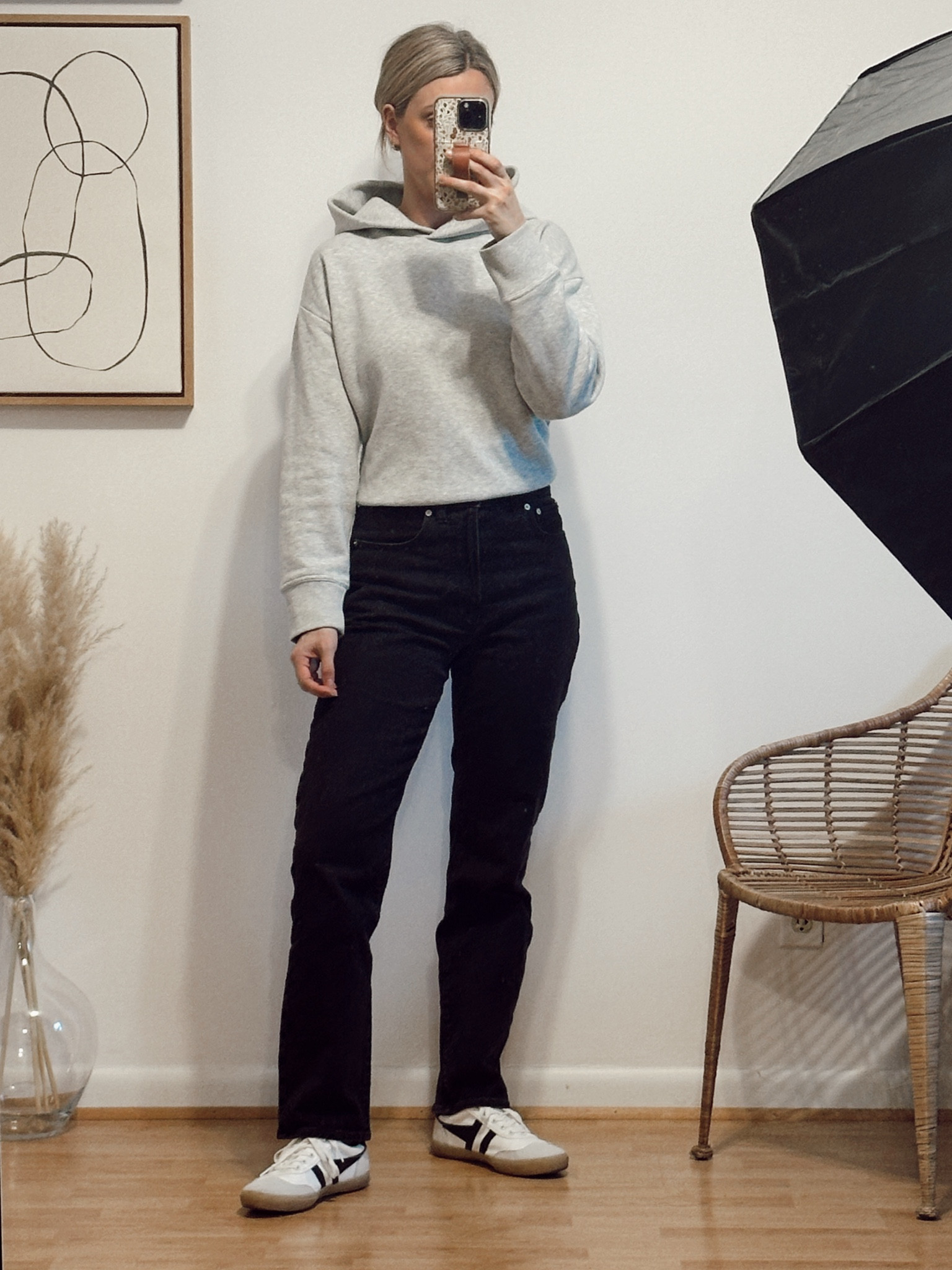 Yesterdays outfit 🫶🏼 super simple and comfy 

Black jeans | hoodie | Gola sneakers 

Hoodie is Zara and I can’t link it here. Head to my IG @emmer and I have it linked under my Zara stories highlight 🖤

#LTKfindsunder50 #LTKstyletip