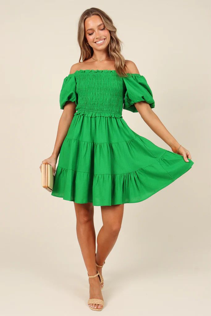 Selah Dress - Green | Petal & Pup (US)