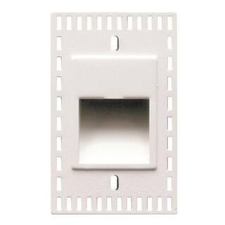 4-Watt Line Voltage 3000K White Integrated LED Vertical Trimless Wall or Stair Light | The Home Depot