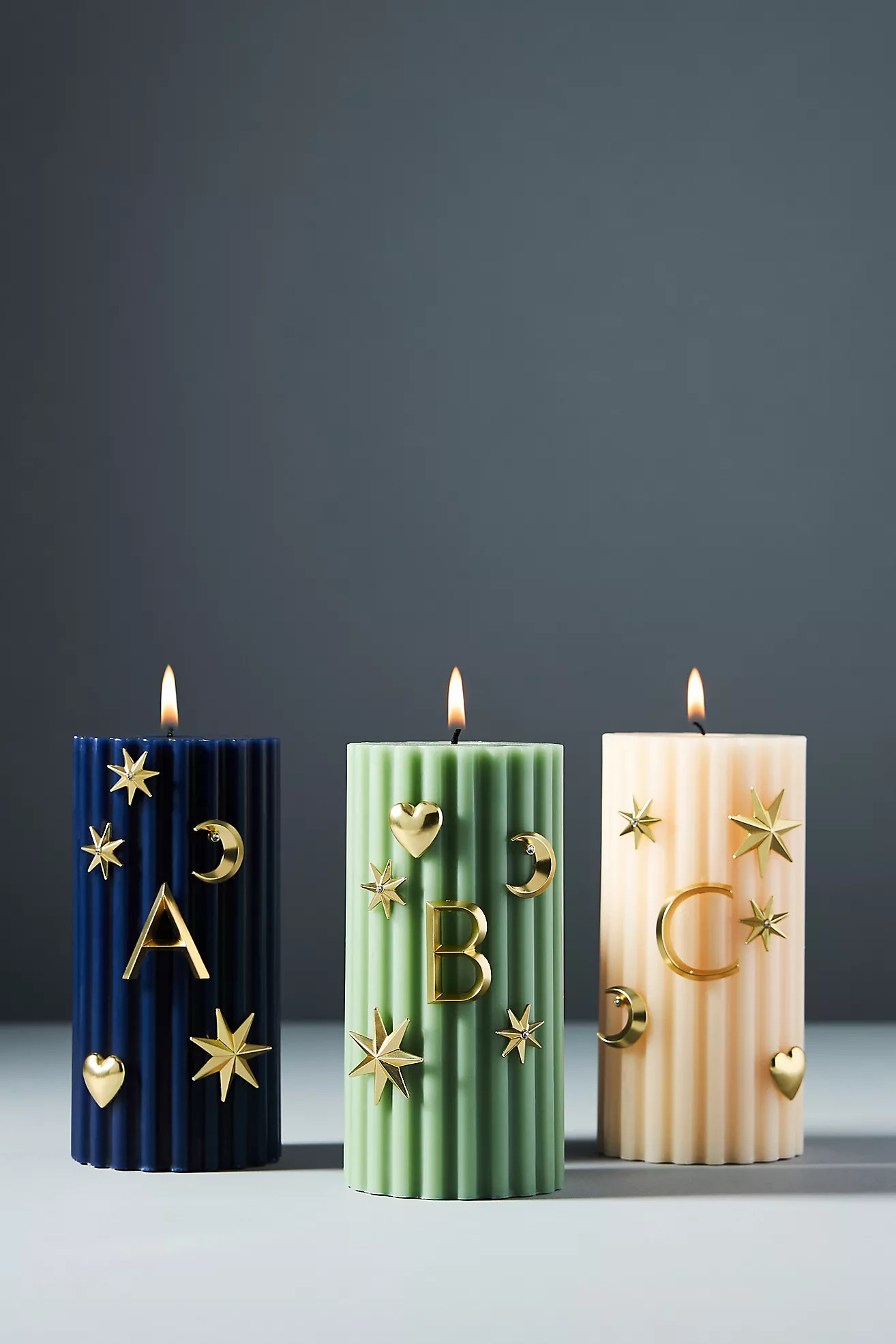 Monogram Candle Charms | Anthropologie (US)