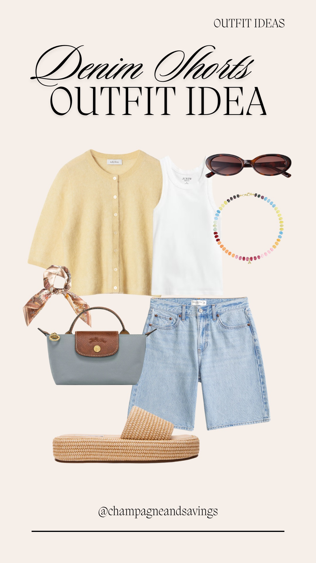 Denim shorts outfit

#LTKFindsUnder100 #LTKStyleTip #LTKFindsUnder50