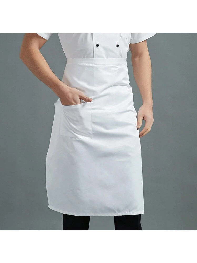 1 pezzo Grembiule da chef all'ingrosso, mezzo corpo, grembiule da lavoro per cucina ristorante, m... | SHEIN