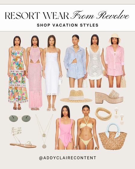 Resort Wear and Beach Vacation Finds from Revolve
Resort Wear/ summer dress/ swimsuit/ swimsuit cover-up/ beach day outfit/ pool day finds/ beach bag/ summer tote bag/ European Summer style/ casual summer outfit/ sandals/ travel outfit/ clean girl style/ beach outfit/ vacation outfit/ summer beach outfit 2024/ beach shoes/ women's sandals/ maxi dress/ dinner outfit/ dinner dress/ women's sundress/ matching set

#LTKStyleTip #LTKSeasonal #LTKTravel