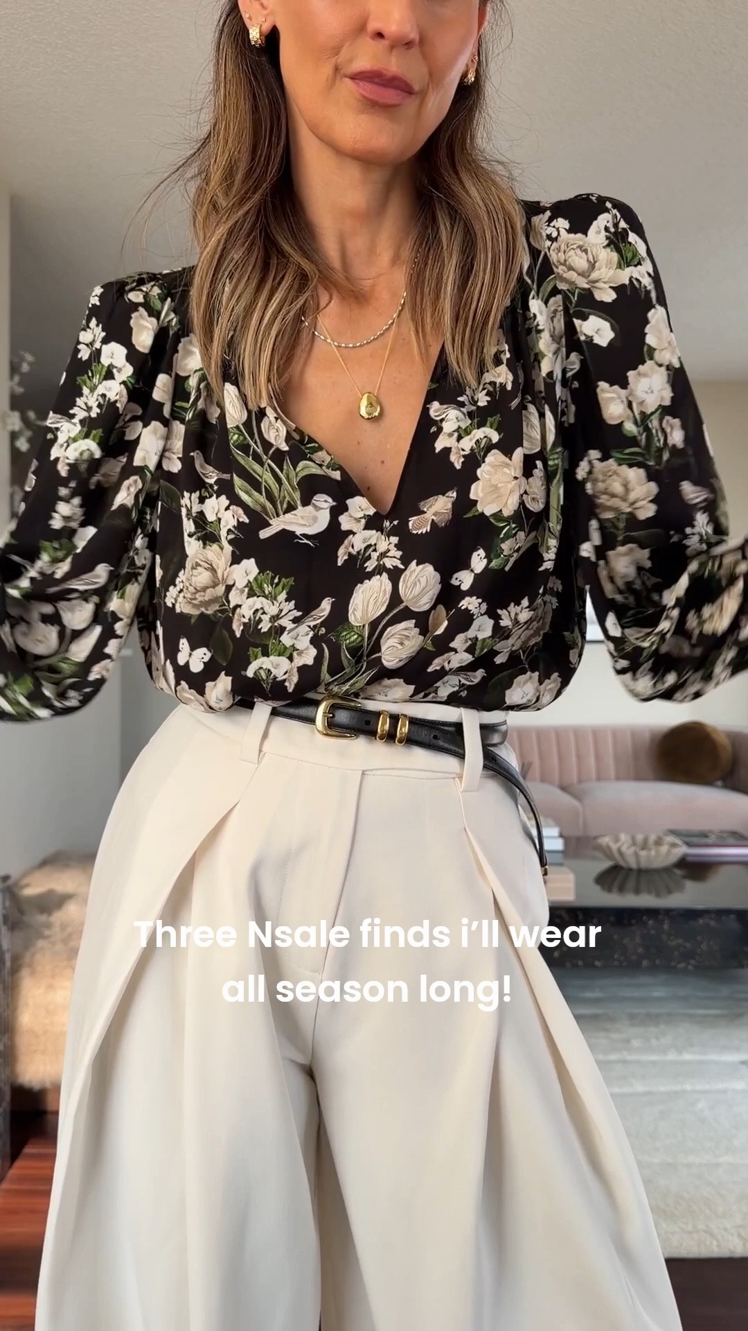 Last call for Nsale! ✨ Comment SALE for all the links 🖤 Before the sale wraps up, I rounded up a few favorites that are somehow still in stock. 

These are the pieces I’d grab before prices go back up styled with some personal items I love!

#LTKSaleAlert #LTKootd #LTKgrwm