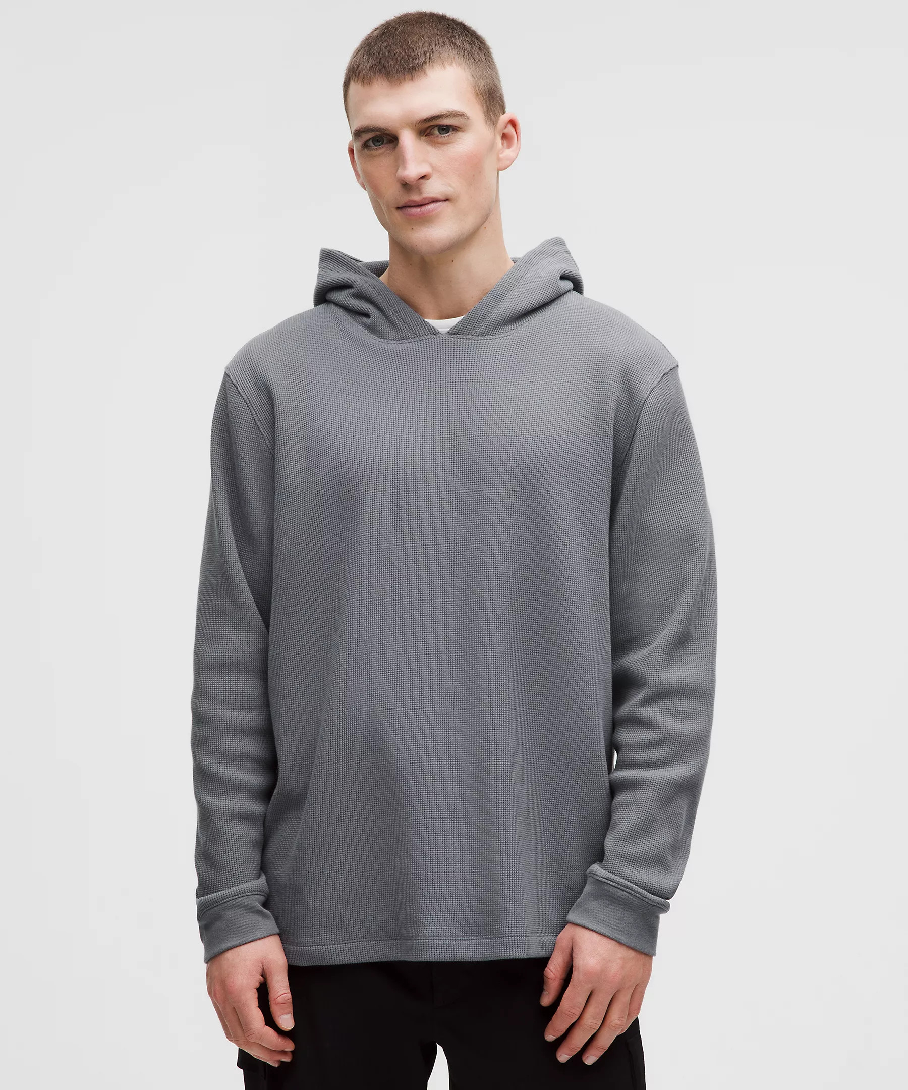 Cotton-Blend Waffle Knit Hoodie | Lululemon (US)
