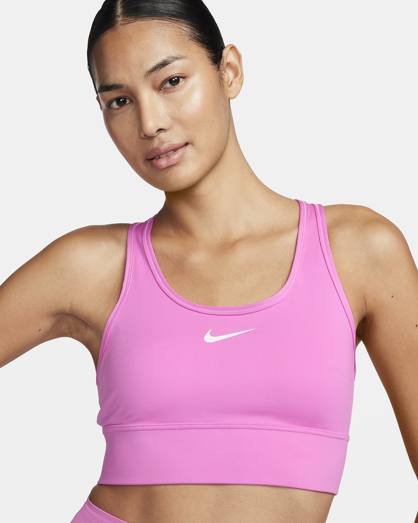 Nike Swoosh Medium Support Women's Padded Longline Sports Bra. Nike.com | Nike (US)