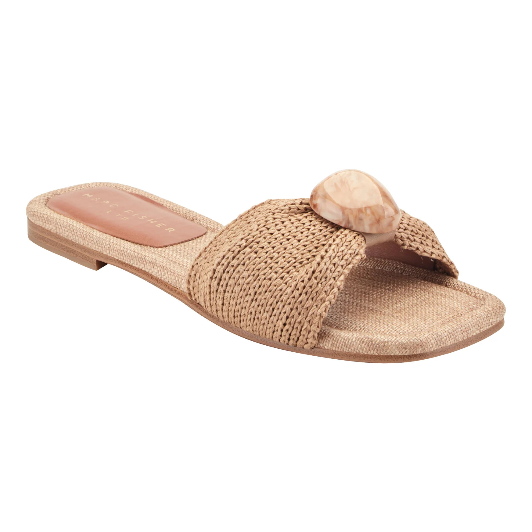 Nalena Flat Slide Sandal | Marc Fisher