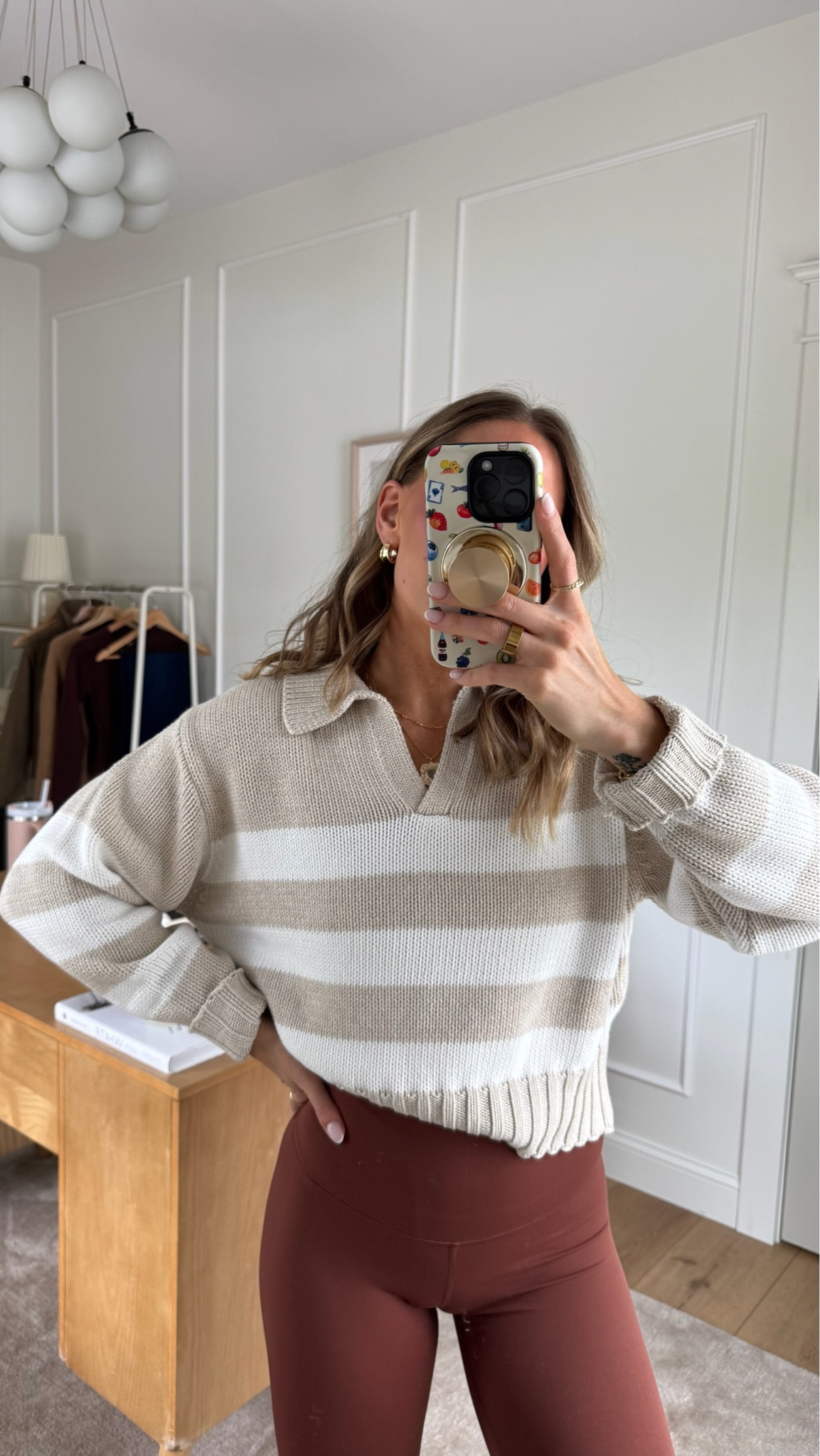 can we just have a moment for this sweater!! 🤩👏🏻12/10 obsessed!

Comes in multiple color variations & some solid options too! a great piece if you're looking to add something to your capsule wardrobe.

Capsule Sweater
Lounge Set
Quince
Fall OOTD
 

 

#LTKSeasonal #LTKWorkwear