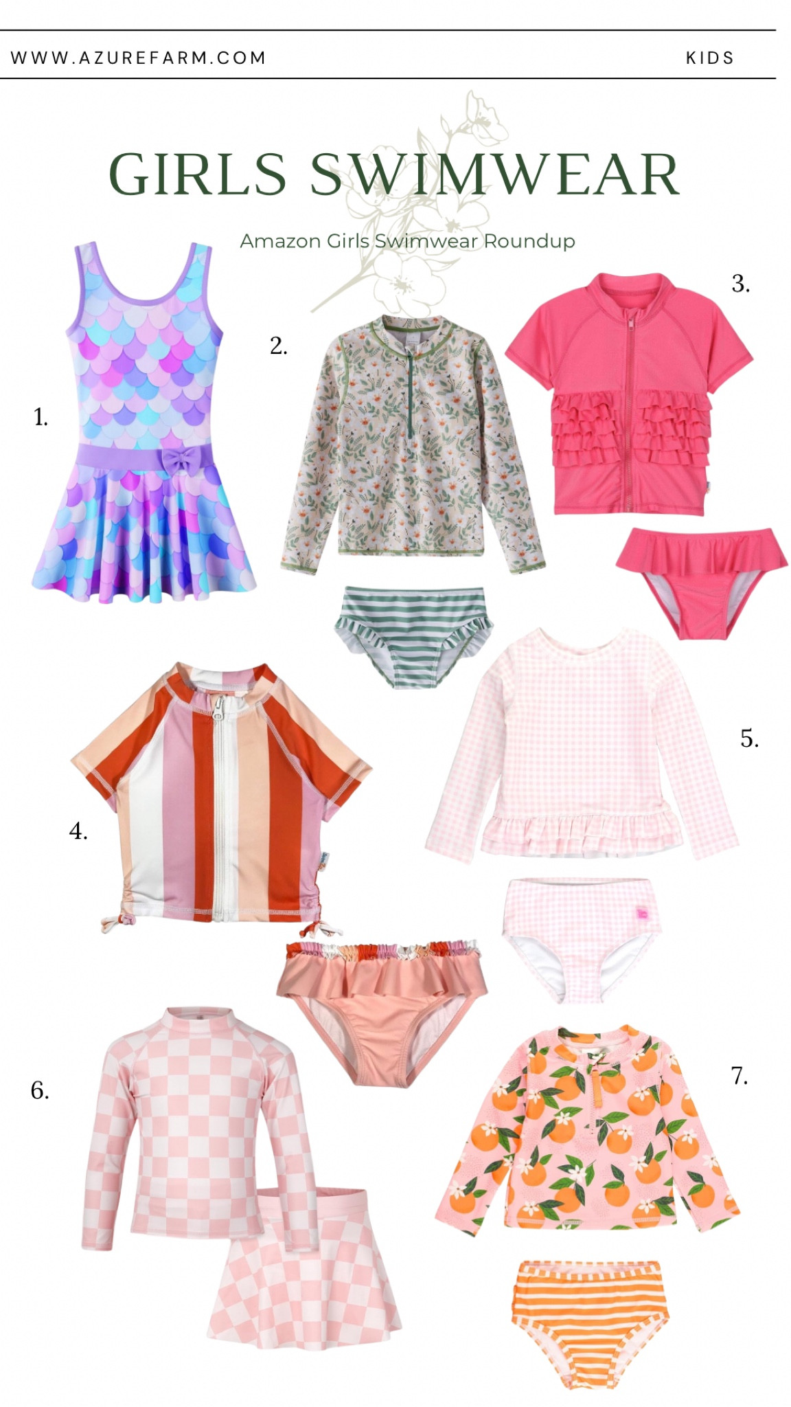 Girls swimwear roundup from Amazon! 



#LTKSwim #LTKSeasonal #LTKKids
