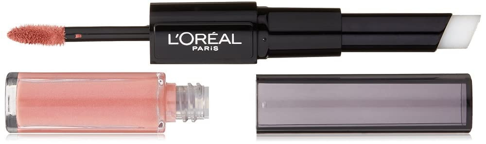 L'Oreal Paris Infallible Pro Last 2 Step Lipstick, Permanent Blush, 1 fl. oz. | Amazon (US)