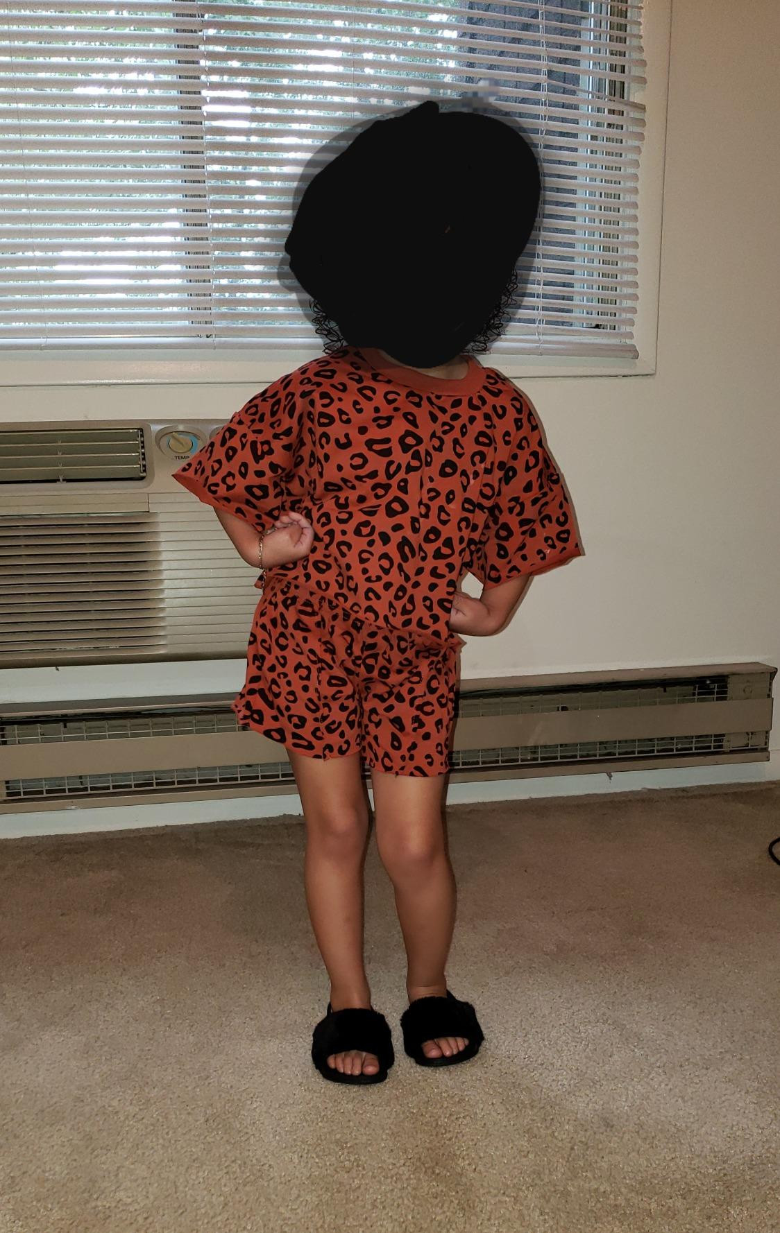 Toddler Baby Girls Leopard Print Summer Clothes Set T-Shirt and Short Pants 2pcs Outfits | Amazon (US)