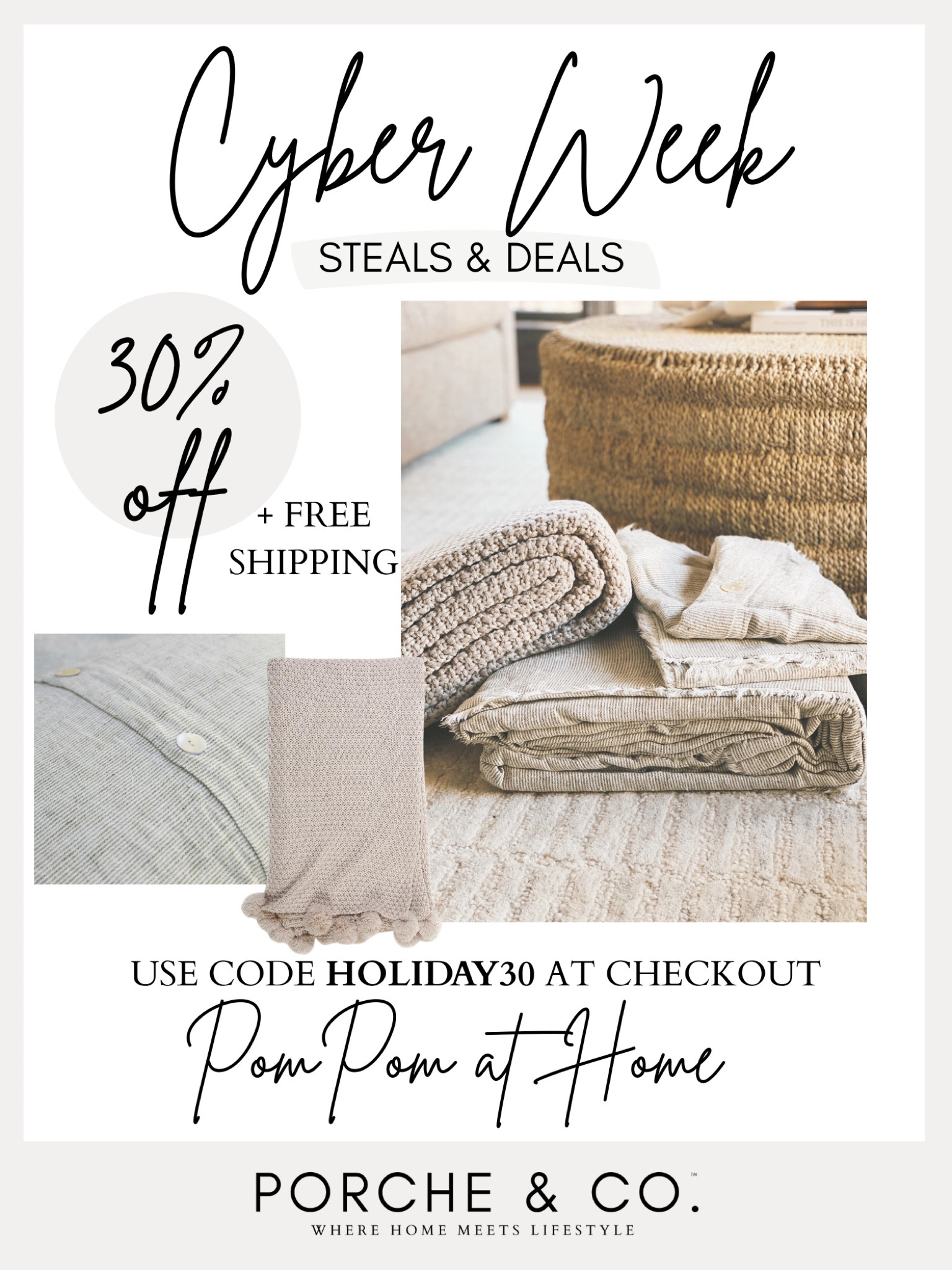 The SOFTEST lux linen bedding is now on sale for 30% off + Free Shipping from Pom Pom at home 🤍 Emily got this for her RV bed and it is heavenly! #pompomathome #bedding #linen #sale #bed #bedroom

#LTKhome #LTKsalealert #LTKCyberweek