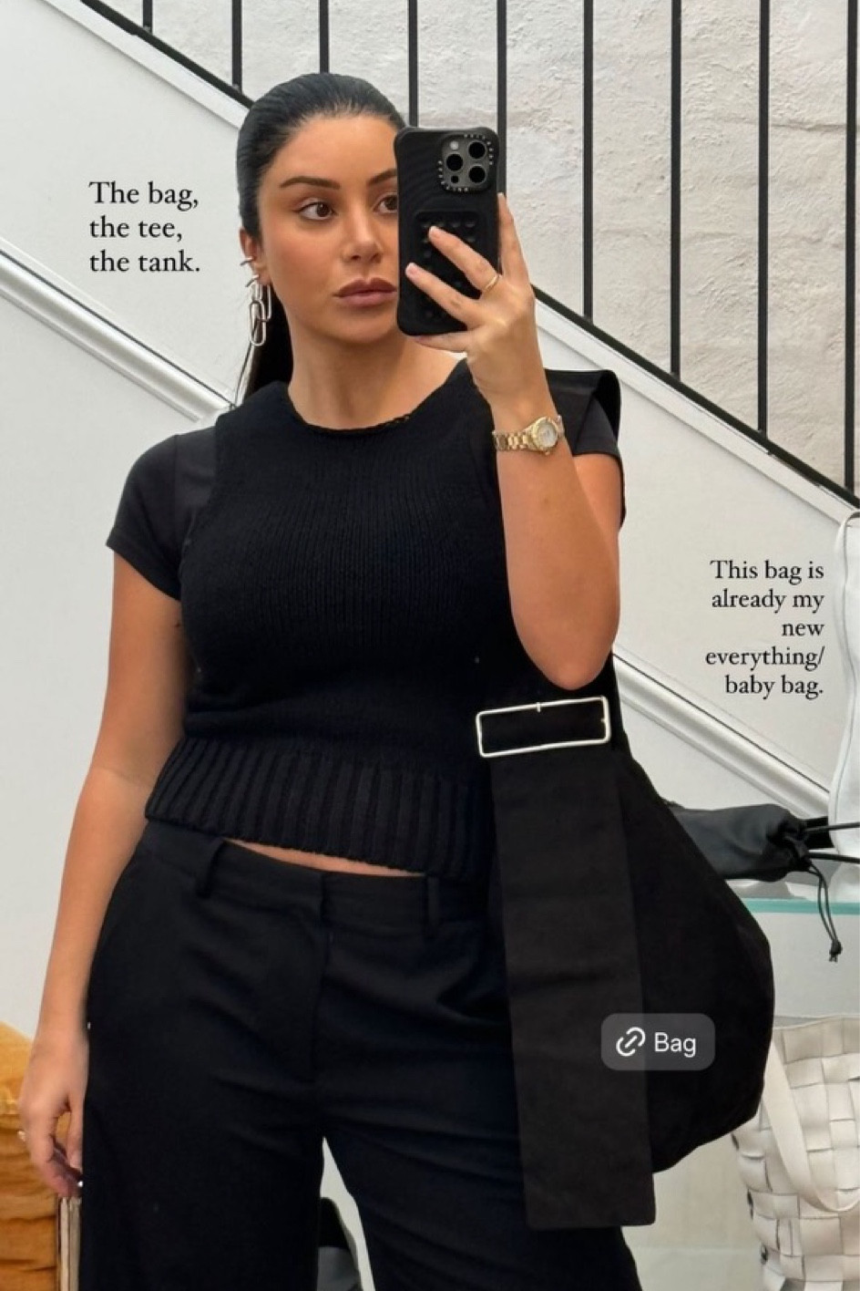 A staple outfit wearing all black from St Agni. I’m wearing a “S” in everything. 

#LTKwinter #LTKstyletip #LTKaustralia