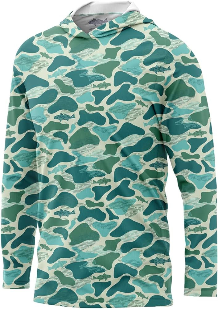 Southern Fin Apparel Performance Fishing Hoodie Shirt for Men Women UPF UV 50+ Lightweight With H... | Amazon (US)