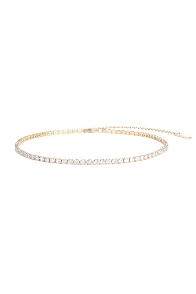 Marrin Costello Jewelry - Serena Diamond Choker - Gold | Sunni Spencer