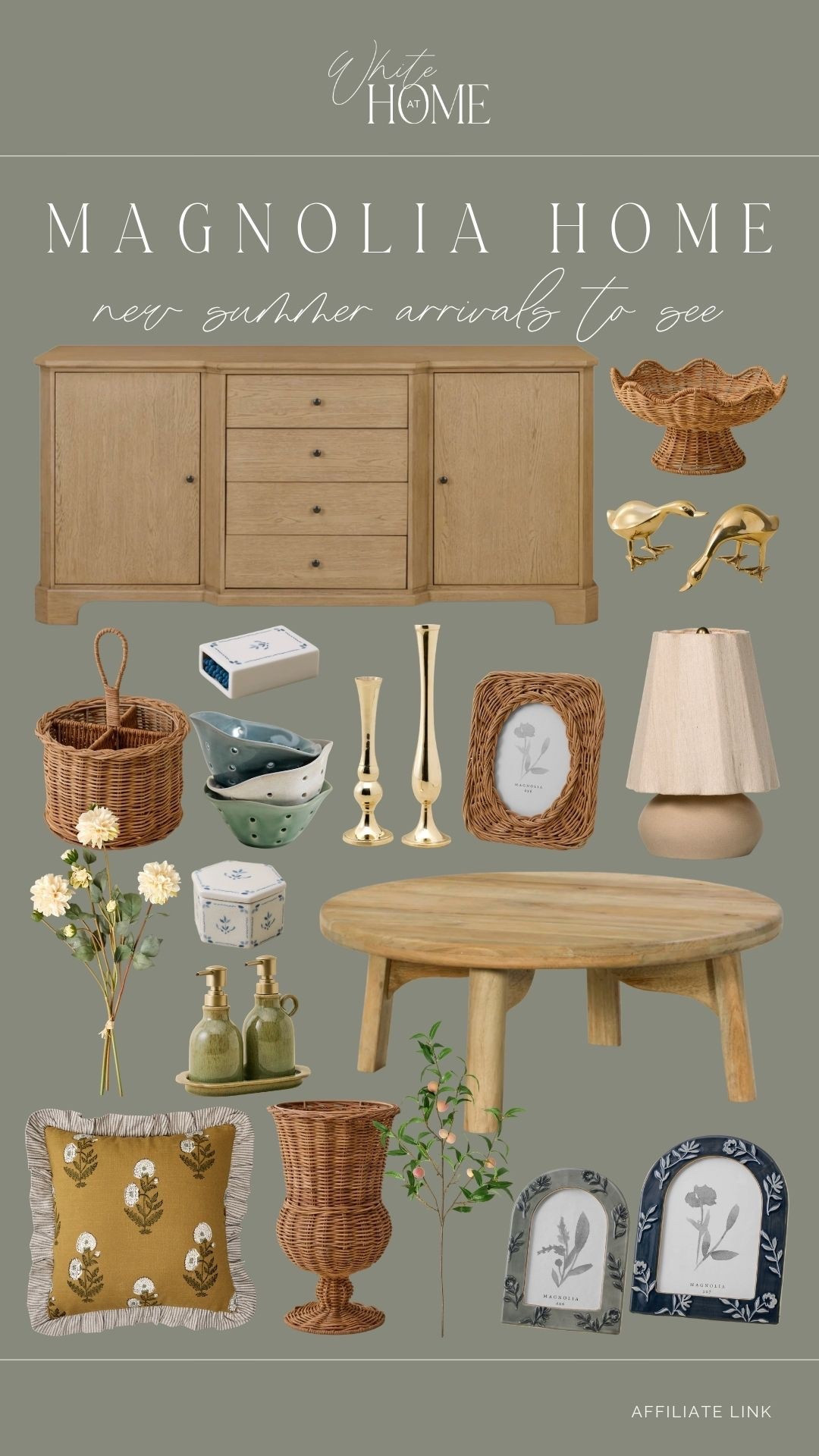 Magnolia just dropped their summer collection and it’s filled with warm patterns and textures that are stunning. Vintage inspired styles with elevated finishes. 

#LTKHome