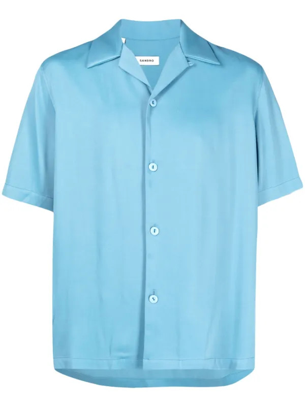 SANDRO short-sleeve Shirt - Farfetch | Farfetch Global