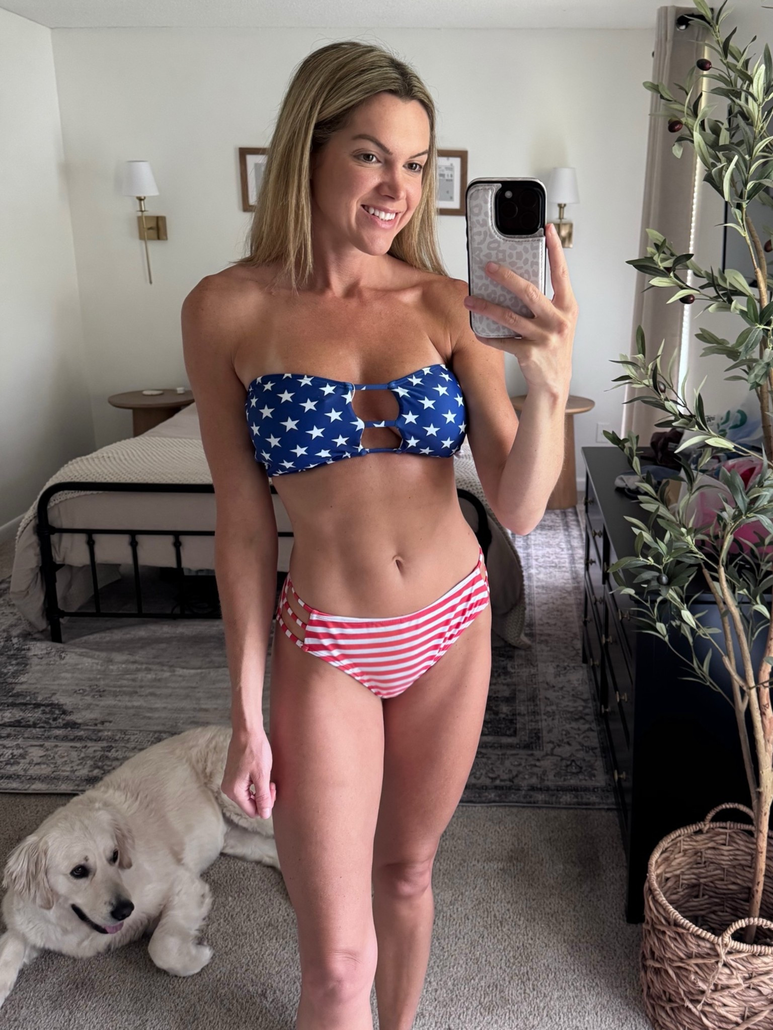 Red white and blue swimsuits, bikini, American flag, 4th of July, Memorial Day, summer, vacation #ltkswim