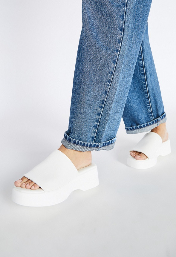 Effie Platform Slide Sandal | JustFab