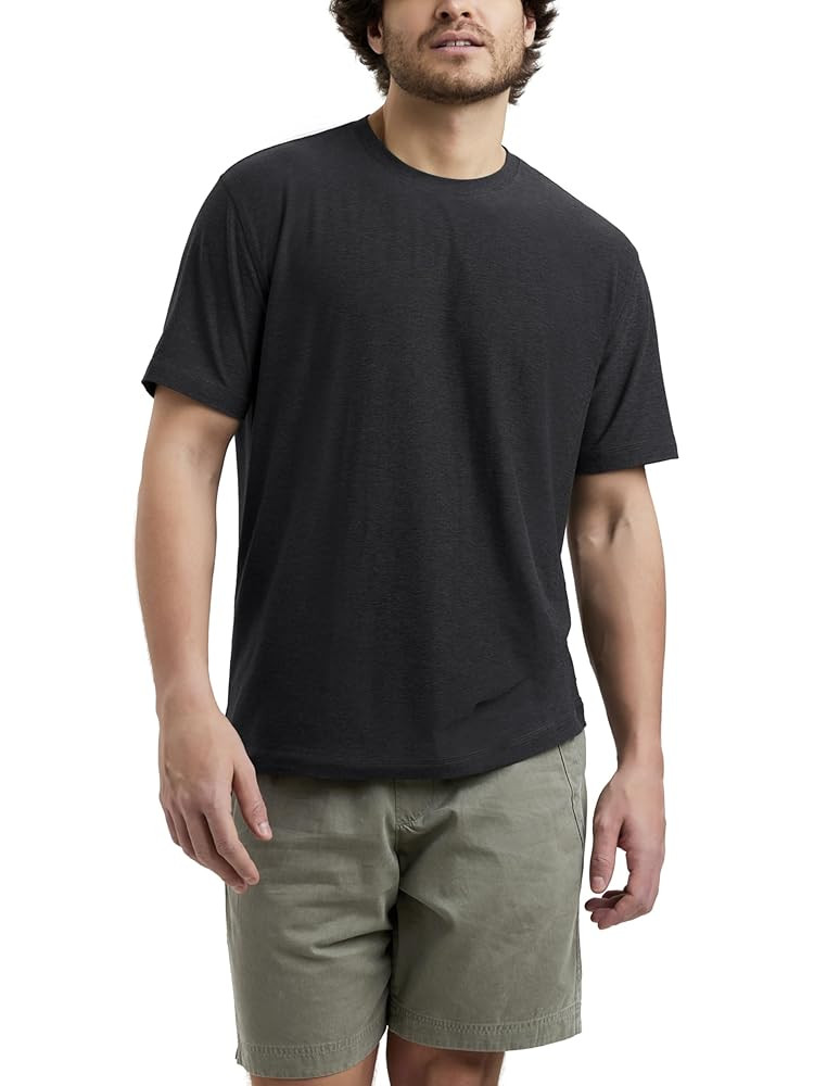 ODODOS Men's Performance T-Shirt - Stratum Tech Tee, Ultra Soft Moisture Wicking UPF 50+ Fitness ... | Amazon (US)