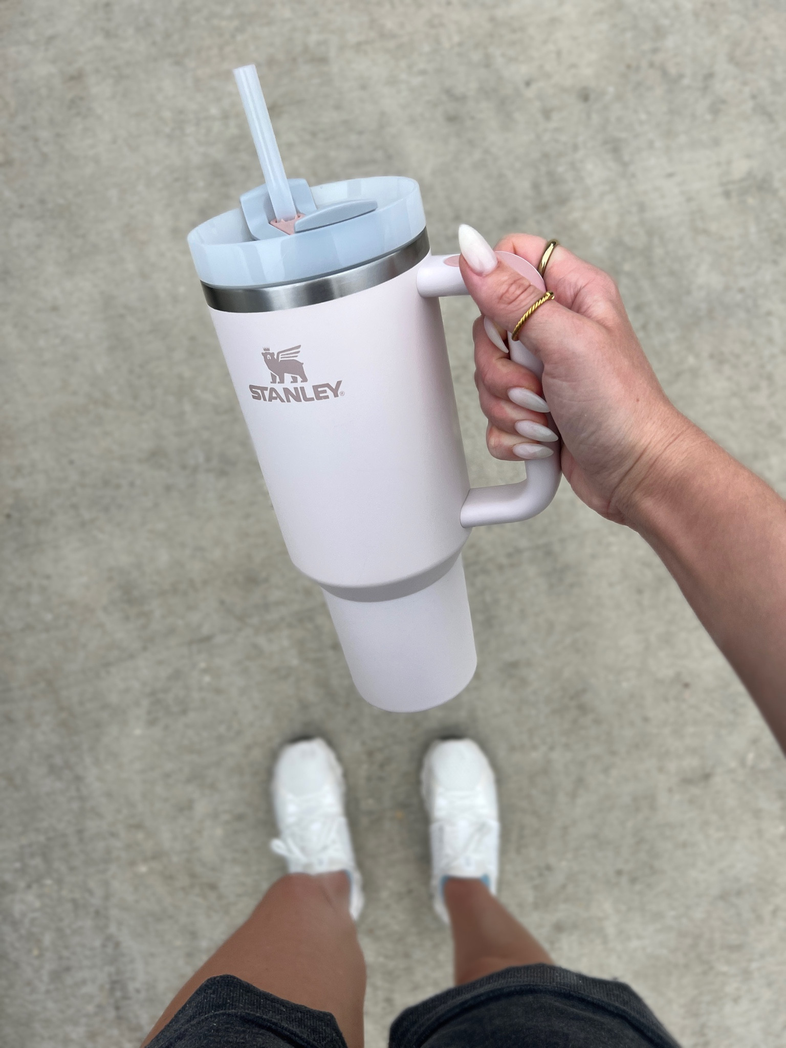 Stanley The Quencher H20 Flowstate Tumbler 40 oz in rose quartz 

#LTKSale #LTKFind #LTKunder50