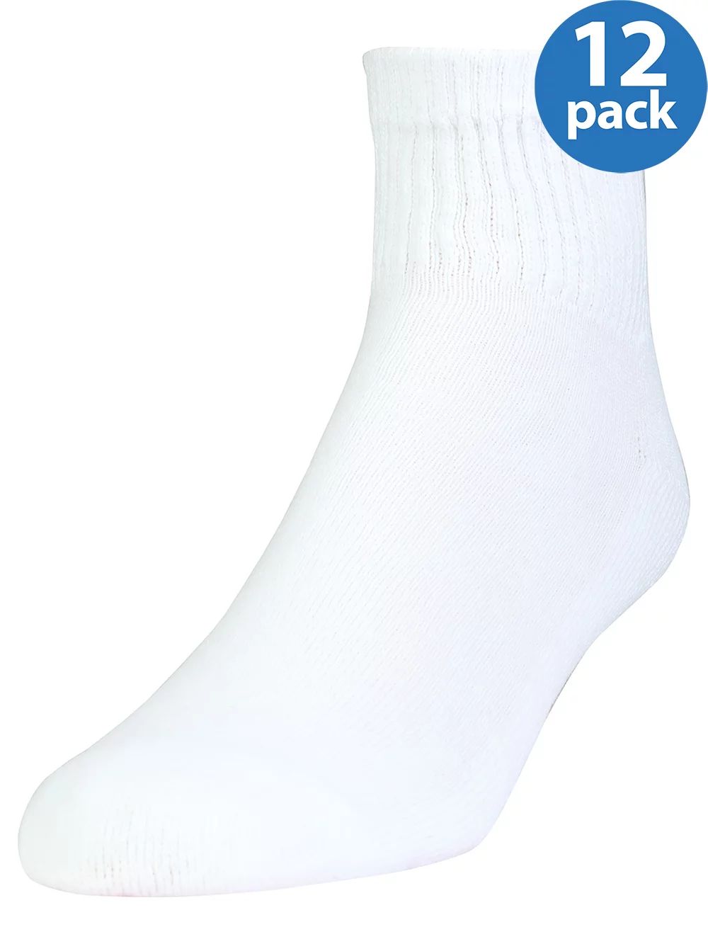 Gildan Men's Performance Cotton moveFX Ankle Socks 12-Pack | Walmart (US)